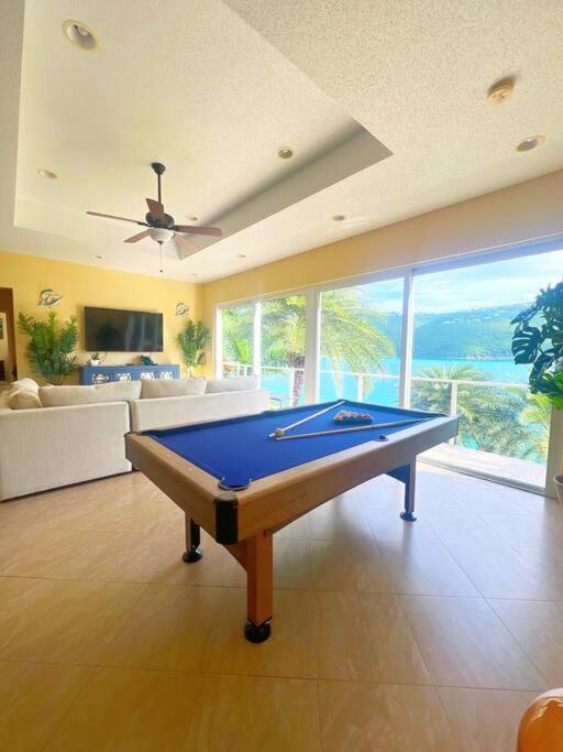 Sailfish Villa Luxury Beachfront Estate Magens Bay Cruz Bay المظهر الخارجي الصورة