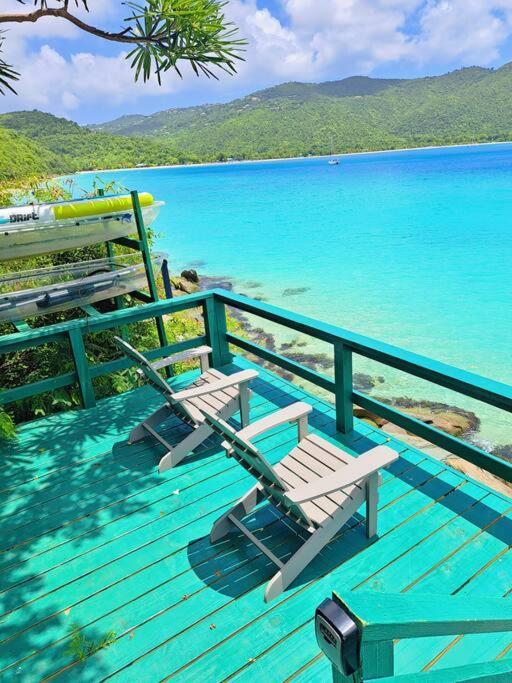 Sailfish Villa Luxury Beachfront Estate Magens Bay Cruz Bay المظهر الخارجي الصورة