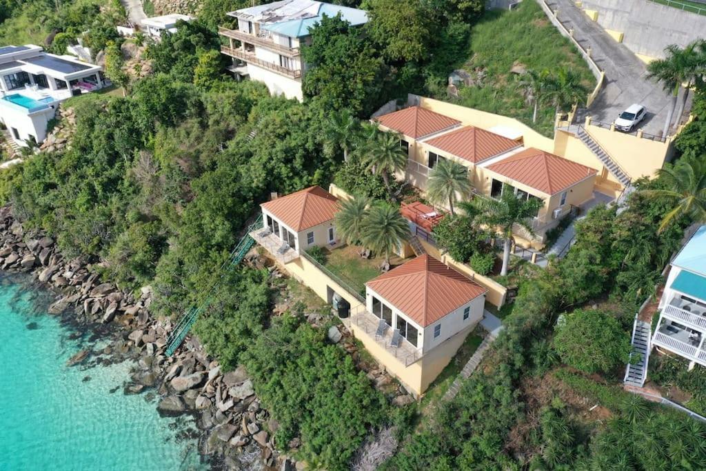 Sailfish Villa Luxury Beachfront Estate Magens Bay Cruz Bay المظهر الخارجي الصورة
