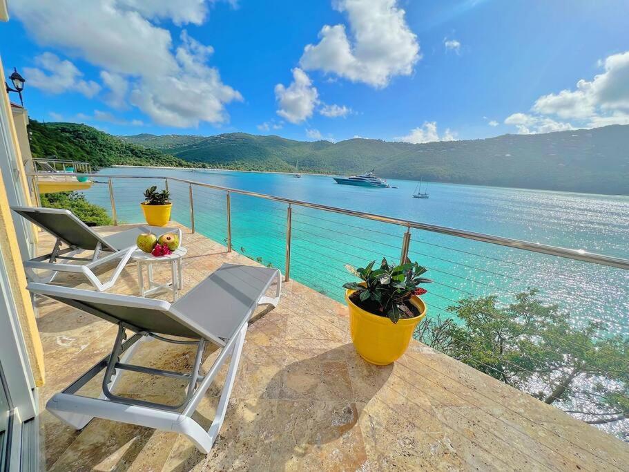 Sailfish Villa Luxury Beachfront Estate Magens Bay Cruz Bay المظهر الخارجي الصورة