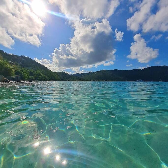 Sailfish Villa Luxury Beachfront Estate Magens Bay Cruz Bay المظهر الخارجي الصورة