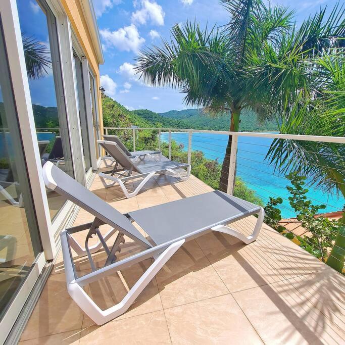 Sailfish Villa Luxury Beachfront Estate Magens Bay Cruz Bay المظهر الخارجي الصورة