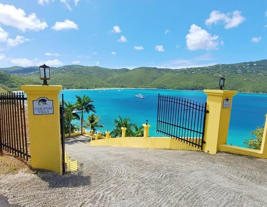 Sailfish Villa Luxury Beachfront Estate Magens Bay Cruz Bay المظهر الخارجي الصورة